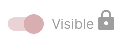 A locked visibility toggle.